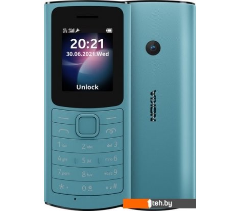  - Мобильные телефоны Nokia 110 4G Dual SIM (бирюзовый) - 110 4G Dual SIM (бирюзовый)