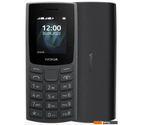  - Мобильные телефоны Nokia 105 4G (2023) Dual SIM TA-1551 (черный) - 105 4G (2023) Dual SIM TA-1551 (черный)