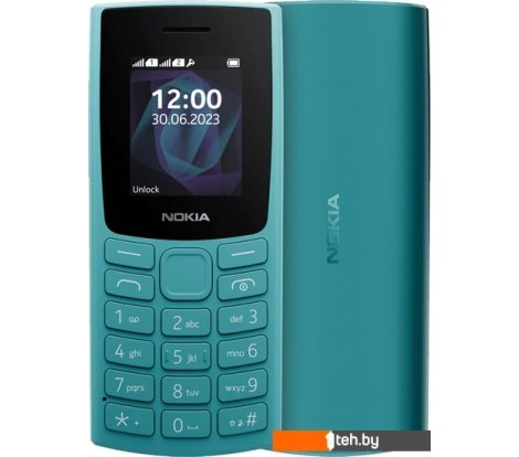  - Мобильные телефоны Nokia 105 (2023) Dual SIM TA-1557 (бирюзовый) - 105 (2023) Dual SIM TA-1557 (бирюзовый)