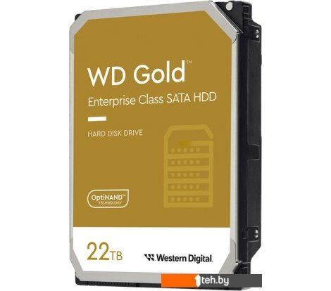  - Жесткие диски WD Gold 22TB WD221KRYZ - Gold 22TB WD221KRYZ