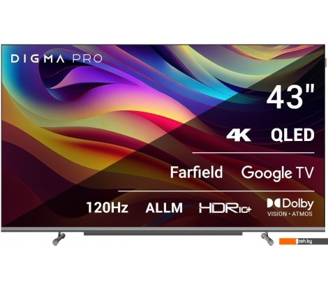  - Телевизоры Digma Pro QLED 43L - Pro QLED 43L