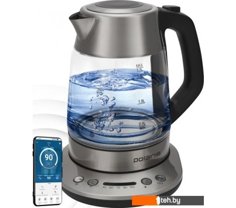  - Электрочайники и термопоты Polaris PWK 1775CGLD Wi-Fi IQ Home - PWK 1775CGLD Wi-Fi IQ Home