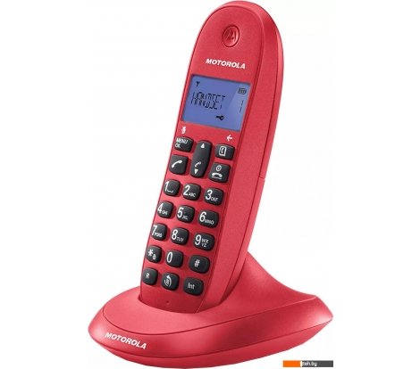  - Радиотелефоны DECT Motorola C1001LB+ (красный) - C1001LB+ (красный)