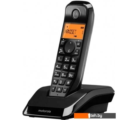  - Радиотелефоны DECT Motorola S1201 (черный) - S1201 (черный)