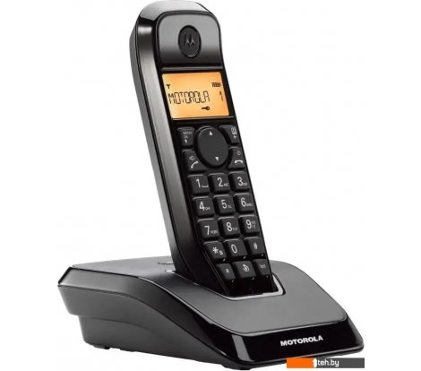  - Радиотелефоны DECT Motorola S1201 (черный) - S1201 (черный)