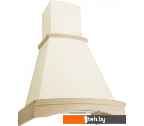  - Вытяжки Elikor Ротонда 50П-650-П3Л (бежевый/дуб неокрашенный) (840506) - Ротонда 50П-650-П3Л (бежевый/дуб неокрашенный) (840506)