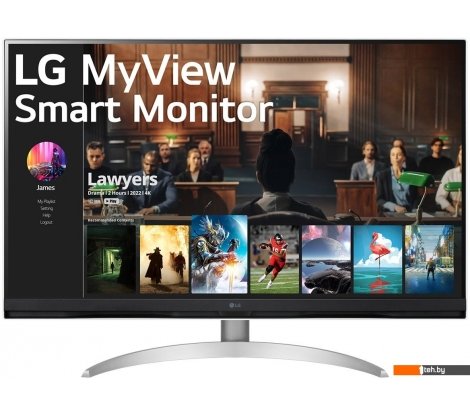  - Мониторы LG MyView Smart Monitor 32SQ700S-W - MyView Smart Monitor 32SQ700S-W
