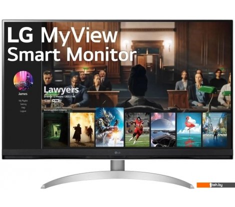  - Мониторы LG MyView Smart Monitor 32SQ700S-W - MyView Smart Monitor 32SQ700S-W
