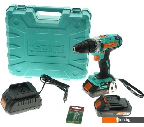  - Шуруповерты, гайковерты, электроотвертки Sturm CD3620 (с 2-мя АКБ, кейс) - CD3620 (с 2-мя АКБ, кейс)