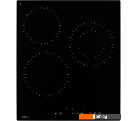  - Варочные панели Krona Zauber 45 BL 1DZTS - Zauber 45 BL 1DZTS