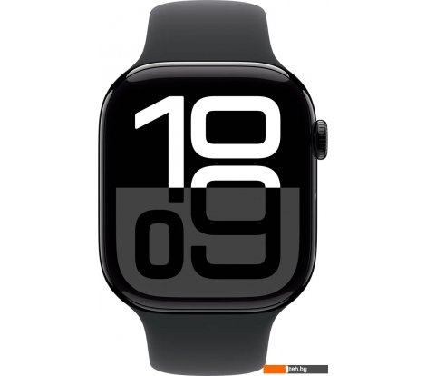  - Умные часы и браслеты Apple Watch Series 10 46 мм (алюминиевый корпус, черный/черный, спортивный силиконовый ремешок M/L) - Watch Series 10 46 мм (алюминиевый корпус, черный/черный, спортивный силиконовый ремешок M/L)