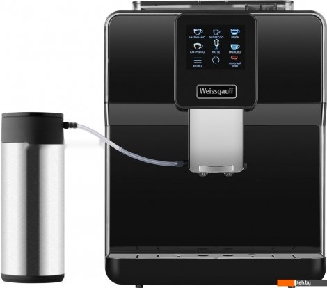  - Кофеварки и кофемашины Weissgauff WCM-330 TFT Touch Cappuccino Nero - WCM-330 TFT Touch Cappuccino Nero
