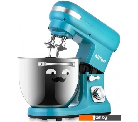  - Кухонные комбайны, машины и планетарные миксеры Kitfort KT-3416-2 (темно-бирюзовый) - KT-3416-2 (темно-бирюзовый)