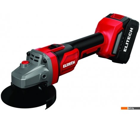  - Угловые шлифмашины (болгарки) ELITECH МШУ 2012БЛ (с 1-им АКБ, кейс) - МШУ 2012БЛ (с 1-им АКБ, кейс)