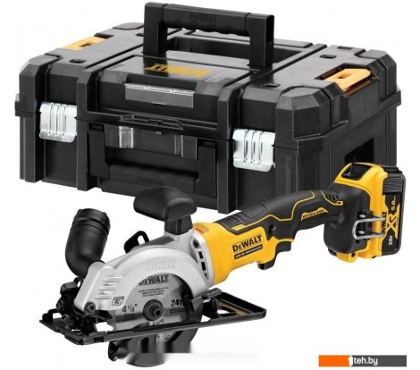  - Циркулярные, торцовочные и сабельные пилы DeWalt DCS571P2 (с 2-мя АКБ, кейс) - DCS571P2 (с 2-мя АКБ, кейс)