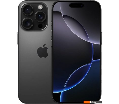 - Мобильные телефоны Apple iPhone 16 Pro 256GB (черный титан) - iPhone 16 Pro 256GB (черный титан)