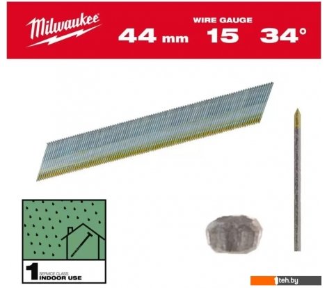 - Гвозди Milwaukee 4932492576 (2500 шт) - 4932492576 (2500 шт)
