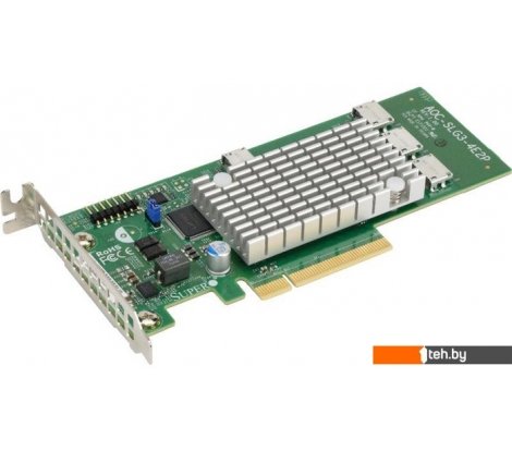  - Кабели, адаптеры, разветвители Supermicro AOC-SLG3-4E2P - AOC-SLG3-4E2P