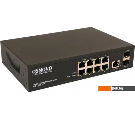  - Коммутаторы Osnovo SW-70802/L2 - SW-70802/L2