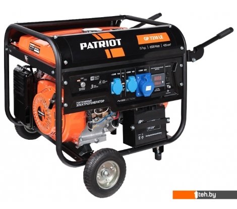  - Генераторы Patriot GP 7210LE - GP 7210LE