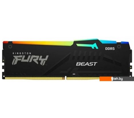  - Оперативная память Kingston FURY Beast RGB 32ГБ DDR5 5200 МГц KF552C40BBA-32 - FURY Beast RGB 32ГБ DDR5 5200 МГц KF552C40BBA-32