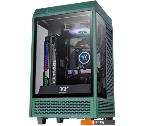  - Корпуса Thermaltake The Tower 100 Mini Racing Green CA-1R3-00SCWN-00 - The Tower 100 Mini Racing Green CA-1R3-00SCWN-00