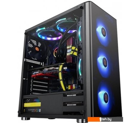  - Корпуса Thermaltake V200 Tempered Glass RGB Edition CA-1K8-00M1WN-01 - V200 Tempered Glass RGB Edition CA-1K8-00M1WN-01