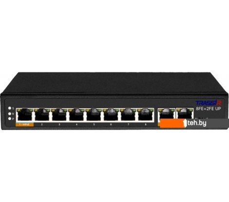  - Коммутаторы TRASSIR TR-NS1110-120-8PoE - TR-NS1110-120-8PoE