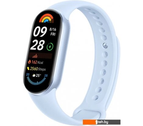  - Умные часы и браслеты Xiaomi Smart Band 9 (голубой, с голубым силиконовым ремешком, международная версия) - Smart Band 9 (голубой, с голубым силиконовым ремешком, международная версия)