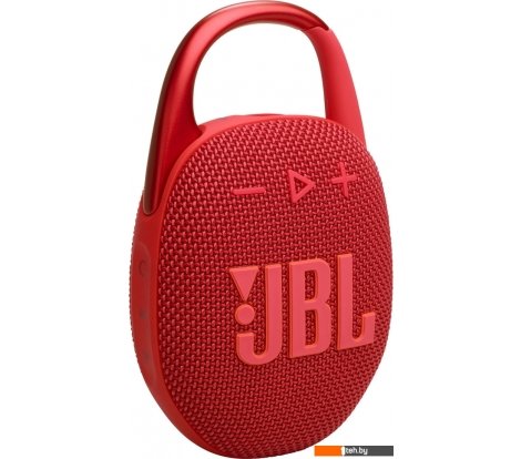  - Беспроводные и портативные колонки JBL Clip 5 (красный) - Clip 5 (красный)