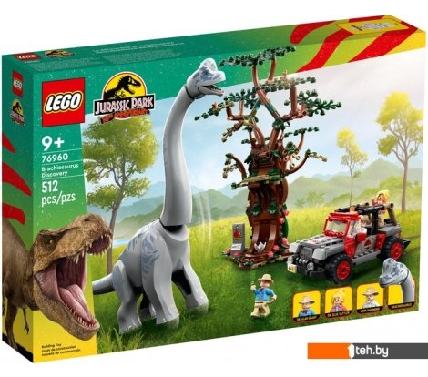  - Конструкторы LEGO Jurassic World 76960 Встреча с Брахиозавром - Jurassic World 76960 Встреча с Брахиозавром