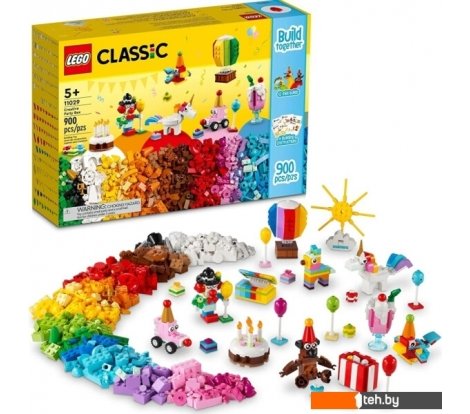  - Конструкторы LEGO Classic 11029 Творческая коробка для вечеринок - Classic 11029 Творческая коробка для вечеринок