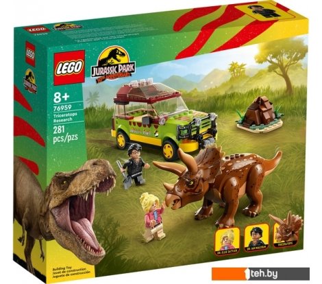 - Конструкторы LEGO Jurassic World 76959 Поиски трицератопса - Jurassic World 76959 Поиски трицератопса