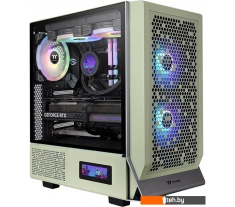  - Корпуса Thermaltake Ceres 300 TG ARGB Matcha Green CA-1Y2-00MEWN-00 - Ceres 300 TG ARGB Matcha Green CA-1Y2-00MEWN-00