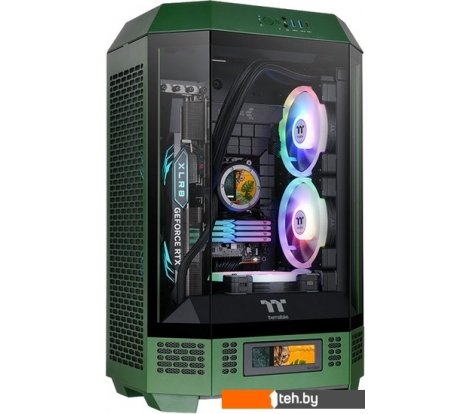  - Корпуса Thermaltake The Tower 300 Racing Green CA-1Y4-00SCWN-00 - The Tower 300 Racing Green CA-1Y4-00SCWN-00