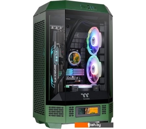  - Корпуса Thermaltake The Tower 300 Racing Green CA-1Y4-00SCWN-00 - The Tower 300 Racing Green CA-1Y4-00SCWN-00