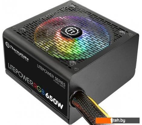  - Блоки питания Thermaltake Litepower RGB 650W LTP-650AL2NK - Litepower RGB 650W LTP-650AL2NK