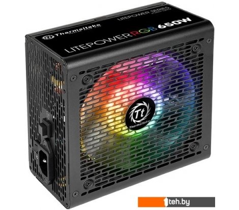  - Блоки питания Thermaltake Litepower RGB 650W LTP-650AL2NK - Litepower RGB 650W LTP-650AL2NK