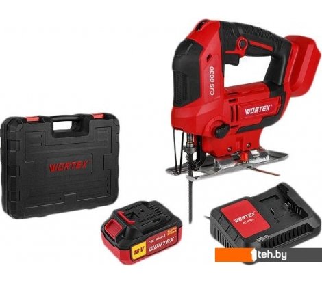  - Электролобзики Wortex CJS 8030 1333371 (с 1-им АКБ, кейс) - CJS 8030 1333371 (с 1-им АКБ, кейс)