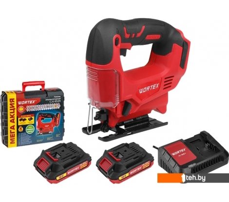  - Электролобзики Wortex CJS 6529 (с 2-мя АКБ, кейс) - CJS 6529 (с 2-мя АКБ, кейс)