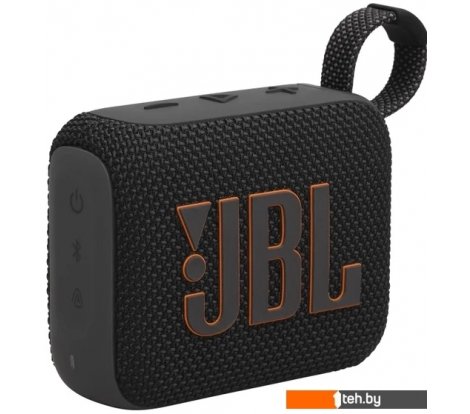  - Беспроводные и портативные колонки JBL Go 4 (черный) - Go 4 (черный)