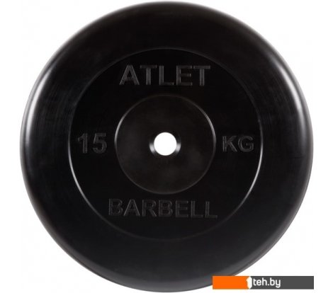  - Гантели, гири, штанги MB Barbell Атлет 31 мм (1x15 кг) - Атлет 31 мм (1x15 кг)