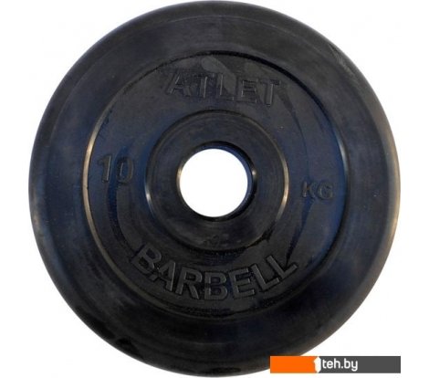 - Гантели, гири, штанги MB Barbell Атлет 51 мм (1x10 кг) - Атлет 51 мм (1x10 кг)