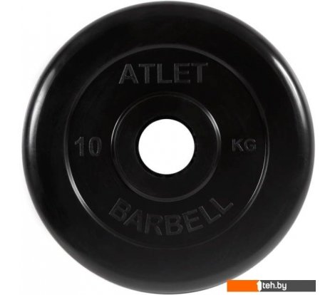  - Гантели, гири, штанги MB Barbell Атлет 51 мм (1x10 кг) - Атлет 51 мм (1x10 кг)