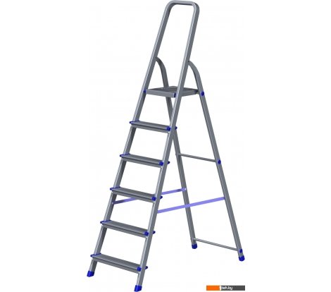  - Лестницы и стремянки Новая высота NV 111 алюминиевая 6 ступеней (1110106) - NV 111 алюминиевая 6 ступеней (1110106)