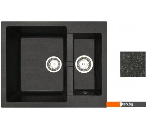 - Кухонные мойки БелЭворс Duet (блэк) - Duet (блэк)