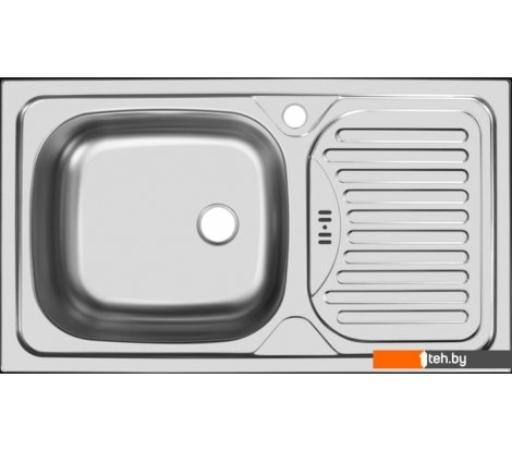 - Кухонные мойки Ukinox Классика CLM760.435 --GW6K 2L- (с сифоном) - Классика CLM760.435 --GW6K 2L- (с сифоном)