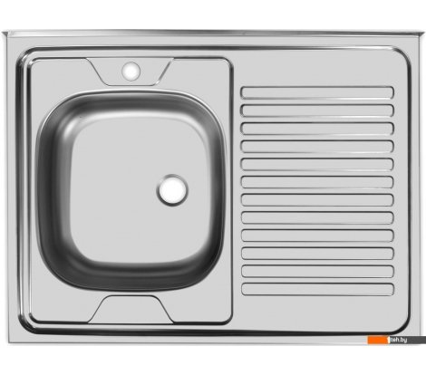  - Кухонные мойки Ukinox Стандарт STD800.600 4C 0L (с сифоном) - Стандарт STD800.600 4C 0L (с сифоном)