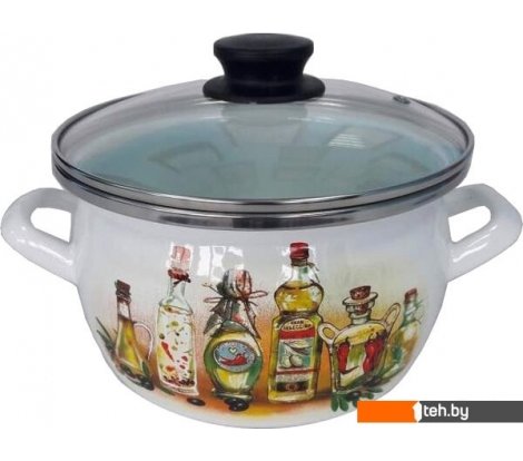  - Кастрюли Сантэкс Специи 1-2440112 (белый) - Специи 1-2440112 (белый)