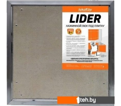  - Сантехнические ревизионные люки Lukoff Lider (60x60 см) - Lider (60x60 см)